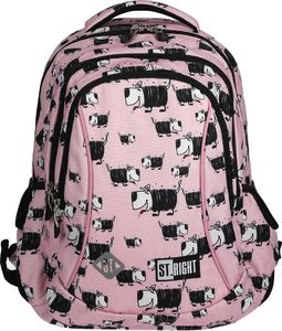 MAJEWSKI Zestaw STRIGHT Plecak BP-26 + saszetka Dogs / Pieski 4