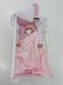 Adar Lalka dziewczynka 40cm z dźwiękiem w pudełku 530003 8