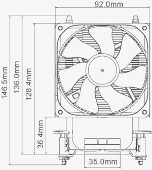 Chłodzenie CPU Cooler Master Hyper TX3i (RR-TX3E-22PK-B1) 7
