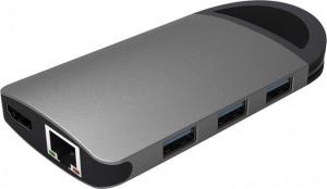 Stacja/replikator Umax H8 USB-C (UB308) 3