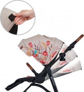 Wózek KinderKraft Spacerówka All Road Bird beżowa 11