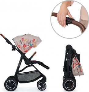 Wózek KinderKraft Spacerówka All Road Bird beżowa 16