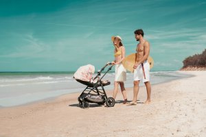 Wózek KinderKraft Spacerówka All Road Bird beżowa 17