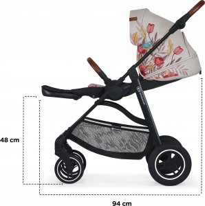 Wózek KinderKraft Spacerówka All Road Bird beżowa 2