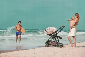 Wózek KinderKraft Spacerówka All Road Bird beżowa 24