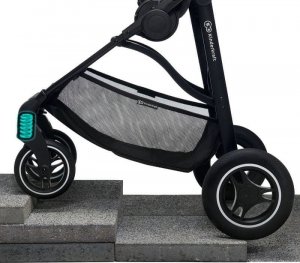 Wózek KinderKraft Spacerówka All Road Bird beżowa 9