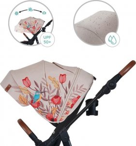 Wózek KinderKraft Spacerówka All Road Bird beżowa 10