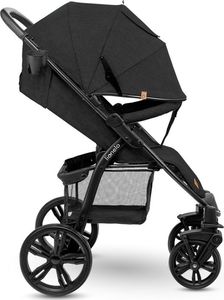 Wózek Lionelo Annet Plus wózek spacerowy / spacerówka na każdy teren • Black Carbon 12