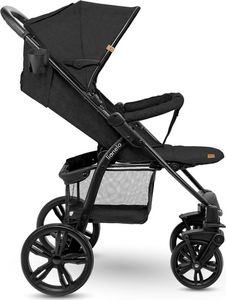 Wózek Lionelo Annet Plus wózek spacerowy / spacerówka na każdy teren • Black Carbon 13