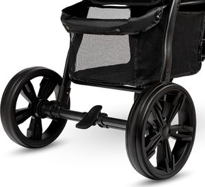 Wózek Lionelo Annet Plus wózek spacerowy / spacerówka na każdy teren • Black Carbon 16