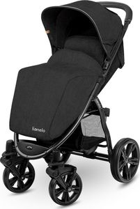 Wózek Lionelo Annet Plus wózek spacerowy / spacerówka na każdy teren • Black Carbon 2