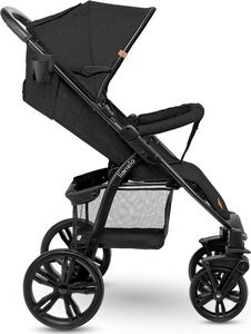 Wózek Lionelo Annet Plus wózek spacerowy / spacerówka na każdy teren • Black Carbon 9
