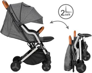 Wózek Kidwell Wózek spacerowy MAVERO srebrny, brąz 3