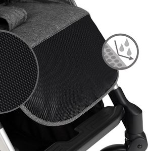 Wózek Kidwell Wózek spacerowy MAVERO srebrny, brąz 7