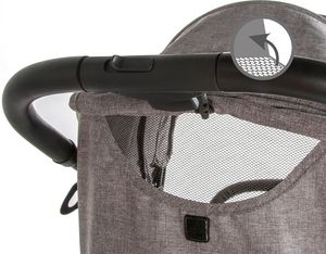 Wózek Kidwell Wózek spacerowy FLASH SZARY 7