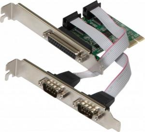 Kontroler Evolveo PCIe x1 - 2x RS-232 + 1x LPT (KAE-RS232-LPT) 1