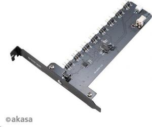 Akasa Sterownik Soho ARGB Controller Card XL (AK-RLD-04) 1