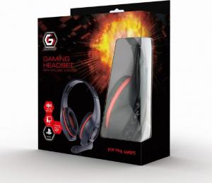 Słuchawki Gembird Czerwone (GHS-05-R) 2