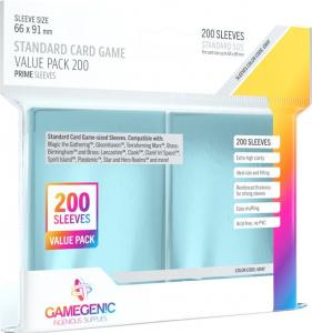Gamegenic Gamegenic: Prime Value Sleeving Pack (66x91 mm) 200 sztuk, Clear 1