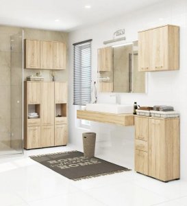 Nore Spintelė virš skalbimo mašinos FIN, ąžuolo spalvos 11