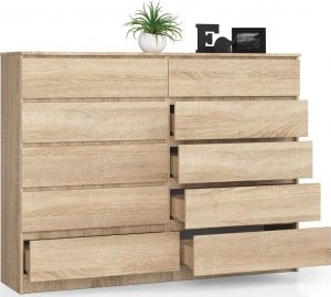 Nore Komoda NORE K160, ąžuolo spalvos 10