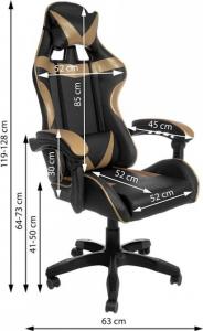 Fotel Szchara Gaming 40 złoty 14