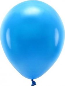 Party Deco Balony Eco niebieskie 30cm 100szt (513469) - 5900779136625 1