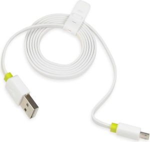 Kabel USB iBOX USB-A - microUSB 1 m Biały (IKUMC2A) 1