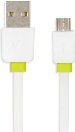 Kabel USB iBOX USB-A - microUSB 1 m Biały (IKUMC2A) 2