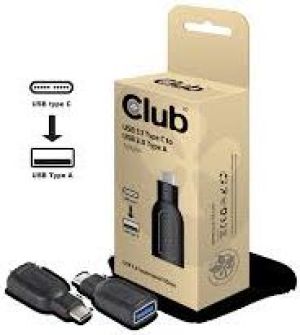 Adapter USB Club 3D USB-C - USB Czarny  (CAA-1521) 1