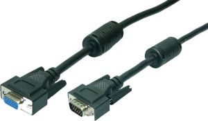 Kabel LogiLink D-Sub (VGA) - D-Sub (VGA) 20m czarny (CV0022) 1