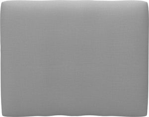 vidaXL Poduszka na sofę z palet, szara, 50x40x12 cm 1