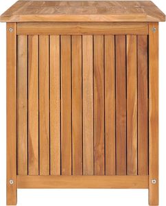 Skrzynia ogrodowa vidaXL 90x50x58 cm lite drewno tekowe Brąz 3