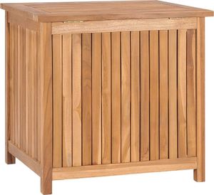 Skrzynia ogrodowa vidaXL 60x50x58 cm lite drewno tekowe Brąz 4