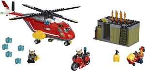 LEGO City Helikopter strażacki (60108) 3