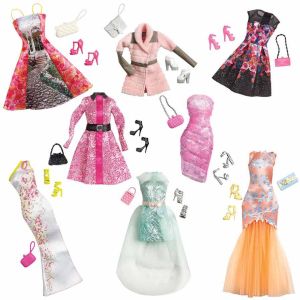 Mattel Barbie FASHION SUKIENKI Z DODATKAMI (CFX92) 1
