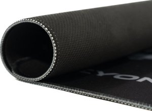 Fotel SENSE7 Knight Pu czarny  + Podkładka PREYON Falcon 28