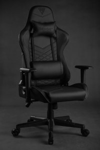 Fotel SENSE7 Spellcaster PU czarny + Podkładka PREYON Falcon 18