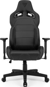 Fotel SENSE7 Sentinel PU czarny + Podkładka PREYON Falcon 15