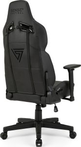 Fotel SENSE7 Sentinel PU czarny + Podkładka PREYON Falcon 17