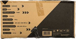 Fotel SENSE7 Vanguard FF + Podkładka PREYON Falcon 21