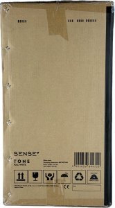 Krzesło biurowe SENSE7 Tone biały  + Podkładka PREYON Falcon 4