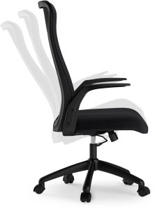 Krzesło biurowe SENSE7 Juno Czarny + Podkładka PREYON Falcon 11