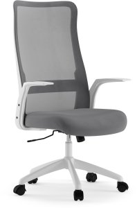 Krzesło biurowe SENSE7 Juno biały  + Podkładka PREYON Falcon 2