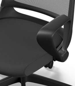 Krzesło biurowe SENSE7 Sopty Czarny + Podkładka PREYON Falcon 13
