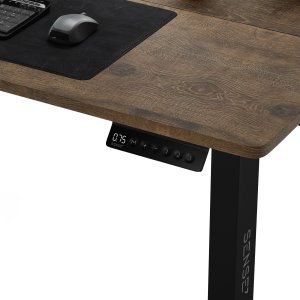 Biurko SENSE7 Nojo 120 black oak + Podkładka PREYON Falcon 8