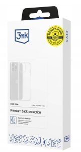 Smartfon Motorola Moto G15 8/128GB Granatowy (8033779079115) + Etui Clear Case 14