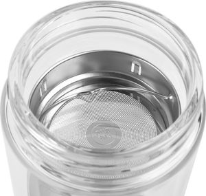 Witek Home Butelka z sitkiem czarna 1000 ml 3