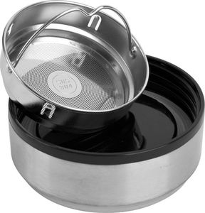 Witek Home Butelka z sitkiem czarna 1000 ml 4