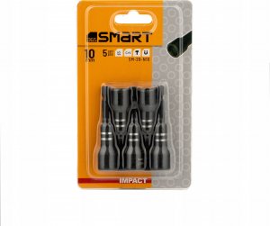 Smart Magnetyczne nasadki udarowe 1/4" 10mm 5 szt. (29-N10) 4